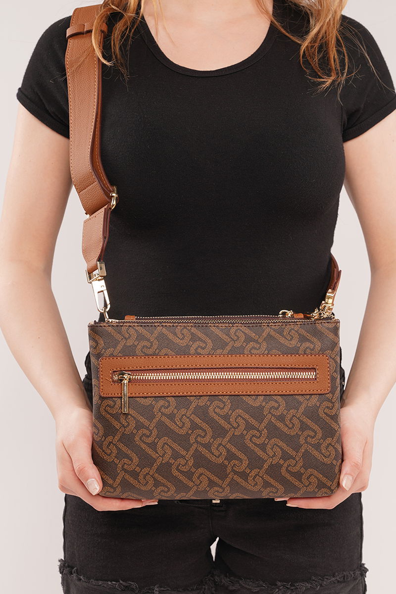 U.S Polo Kadın Çapraz Çanta KAHVE