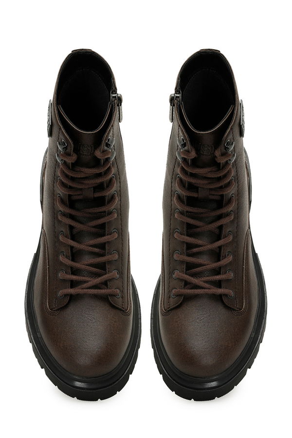 U.S Polo Luka Erkek Bot KAHVERENGI