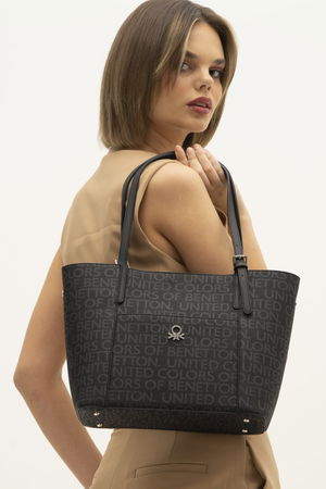 United Colors Of Benetton Kadın Kol Çantası Siyah