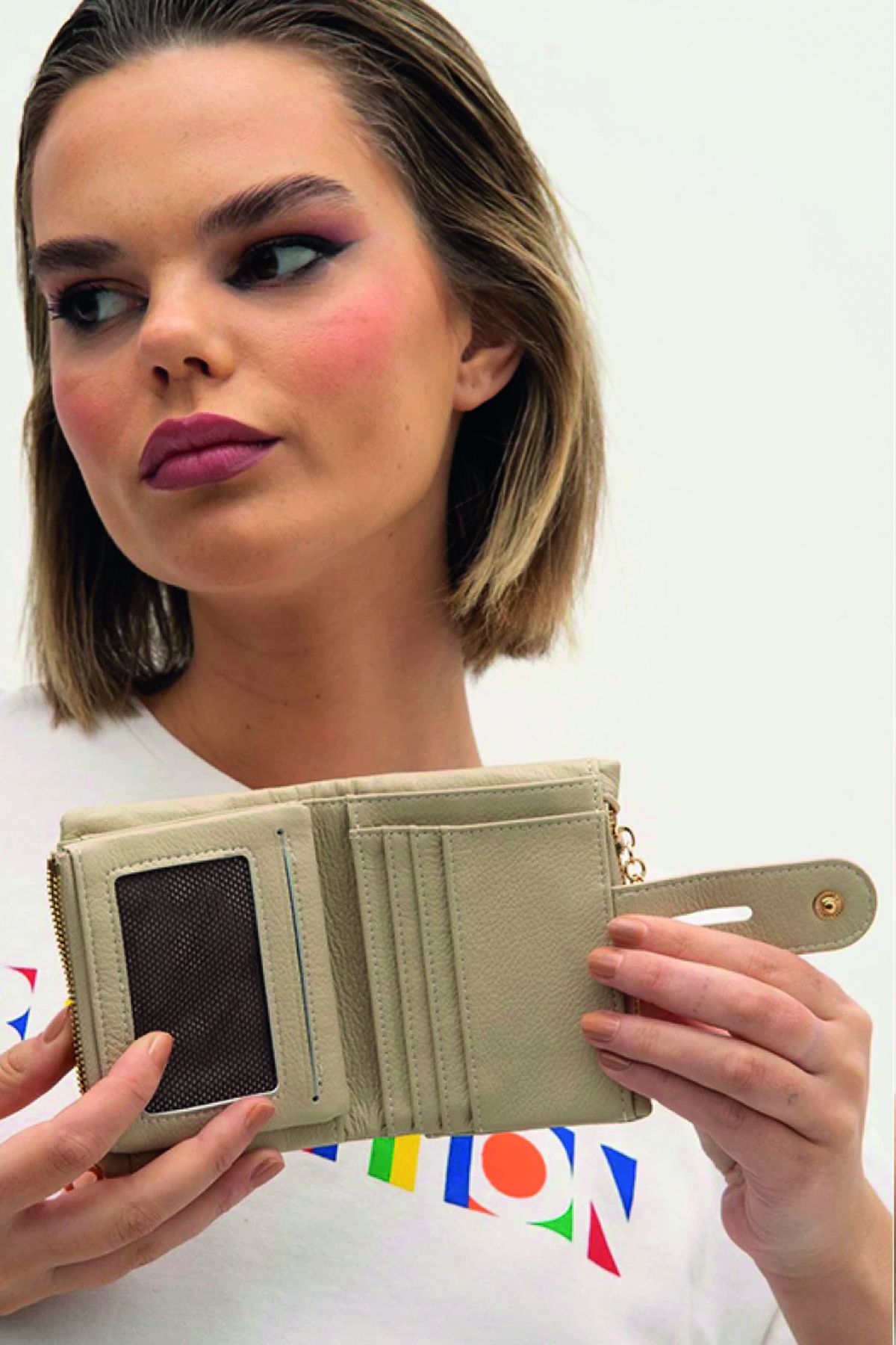 United Colors Of Benetton Kadın Cüzdan KUM