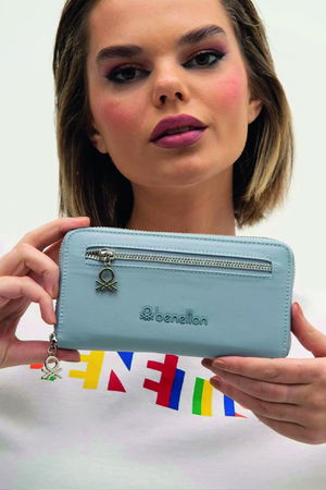 United Colors Of Benetton Kadın Cüzdan MAVİ United Colors Of Benetton Kadın Cüzdan MAVİ