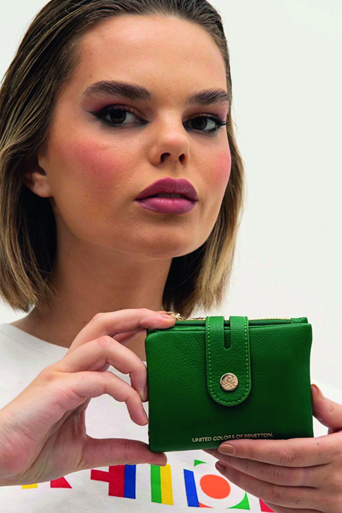 United Colors Of Benetton Kadın Cüzdan YEŞİL