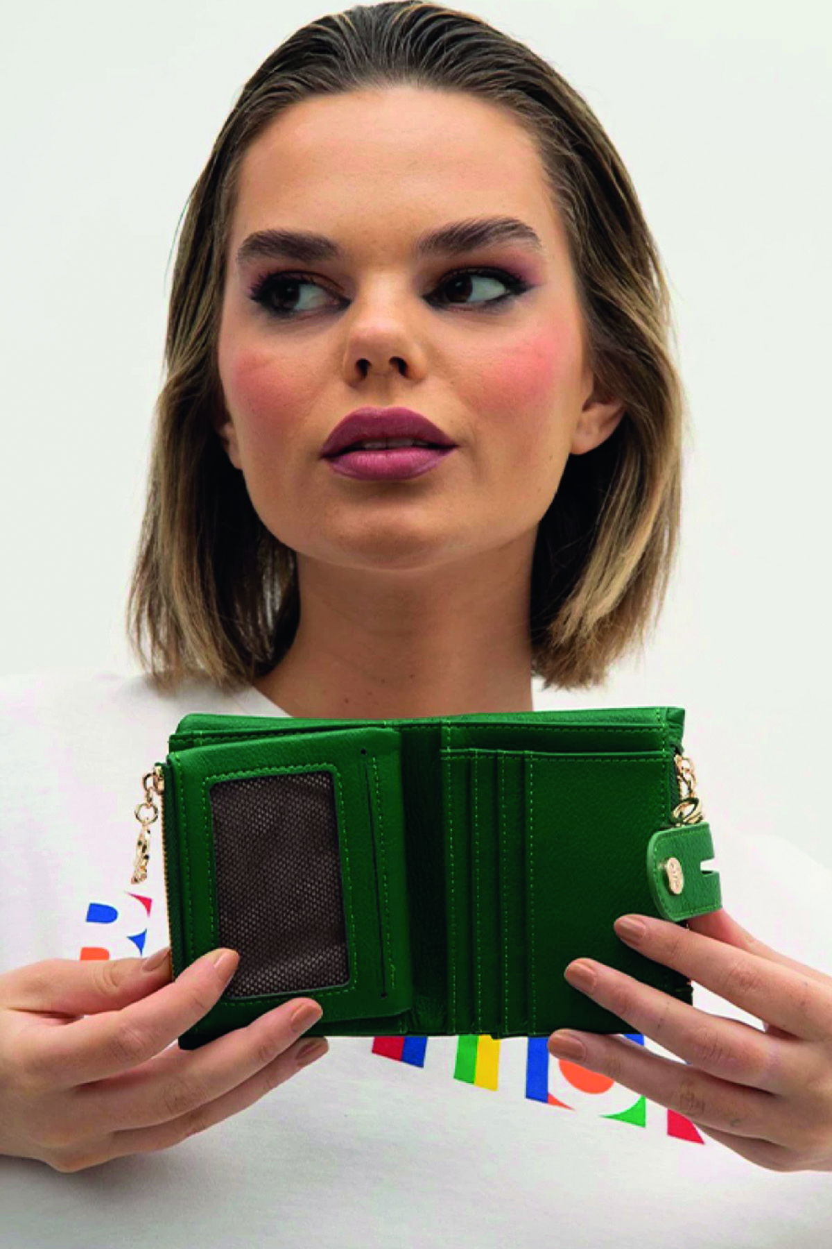 United Colors Of Benetton Kadın Cüzdan YEŞİL