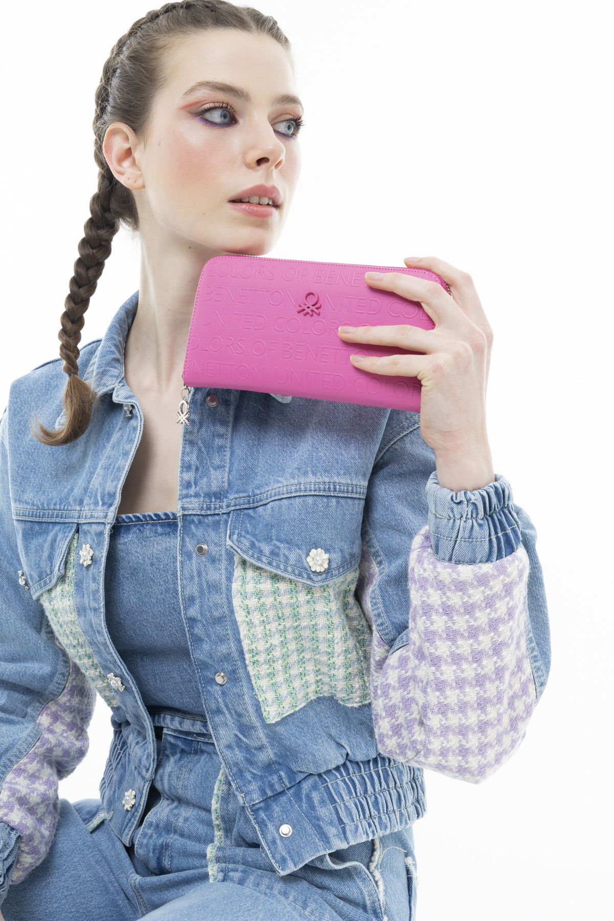 United Colors Of Benetton Kadın Cüzdan Fuşya