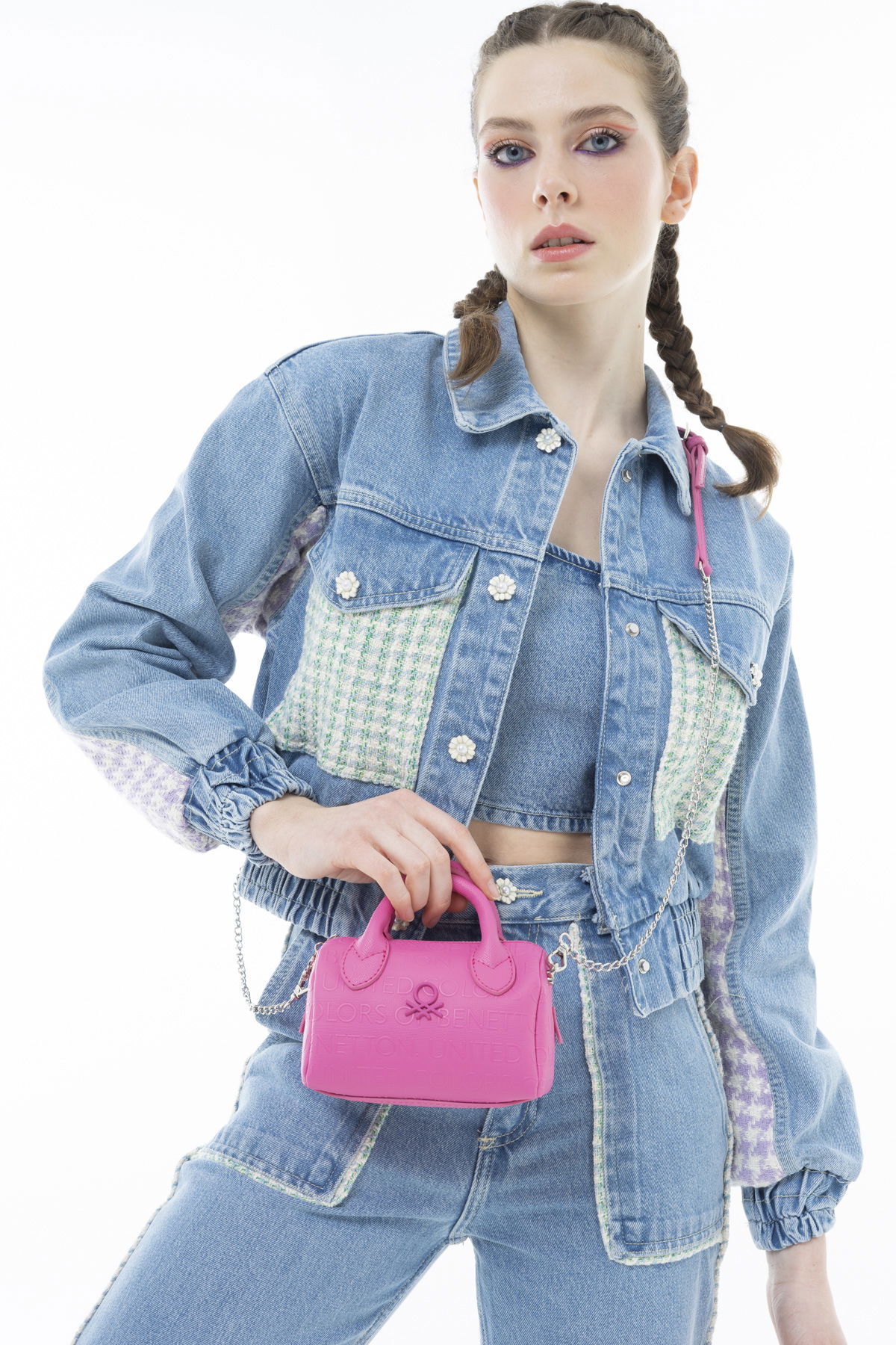 United Colors Of Benetton Kadın Çanta Fuşya