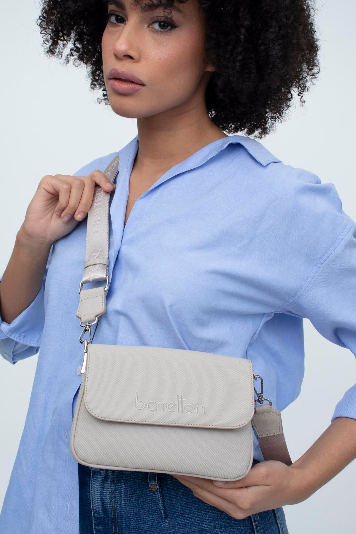 United Colors Of Benetton Kadın Çapraz Çanta TAŞ