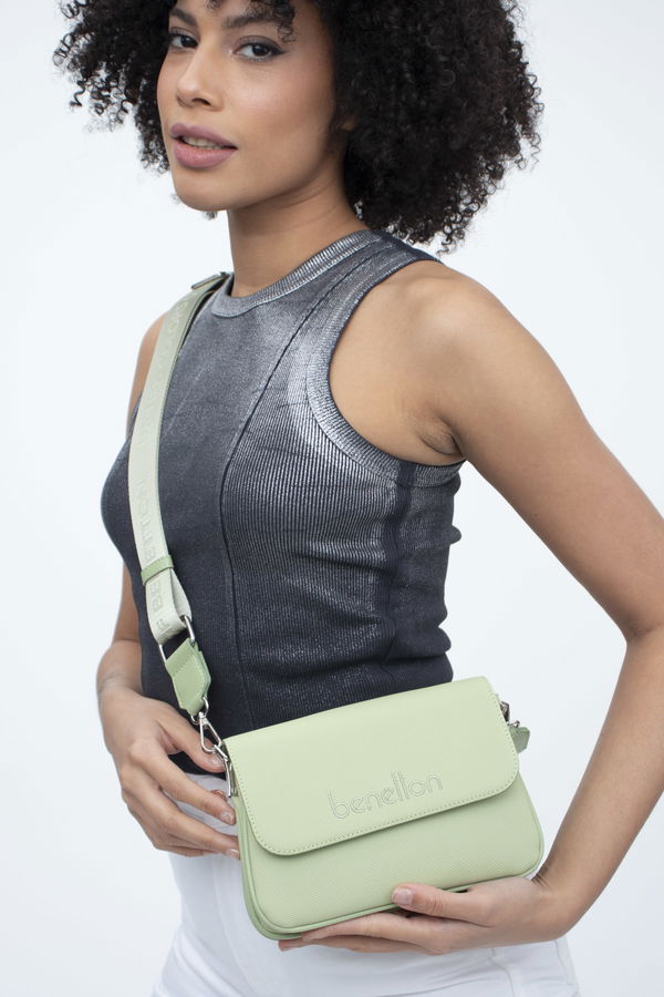 United Colors Of Benetton Kadın Çapraz Çanta YEŞİL
