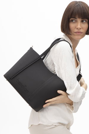 United Colors Of Benetton Kadın Omuz Çantası SIYAH