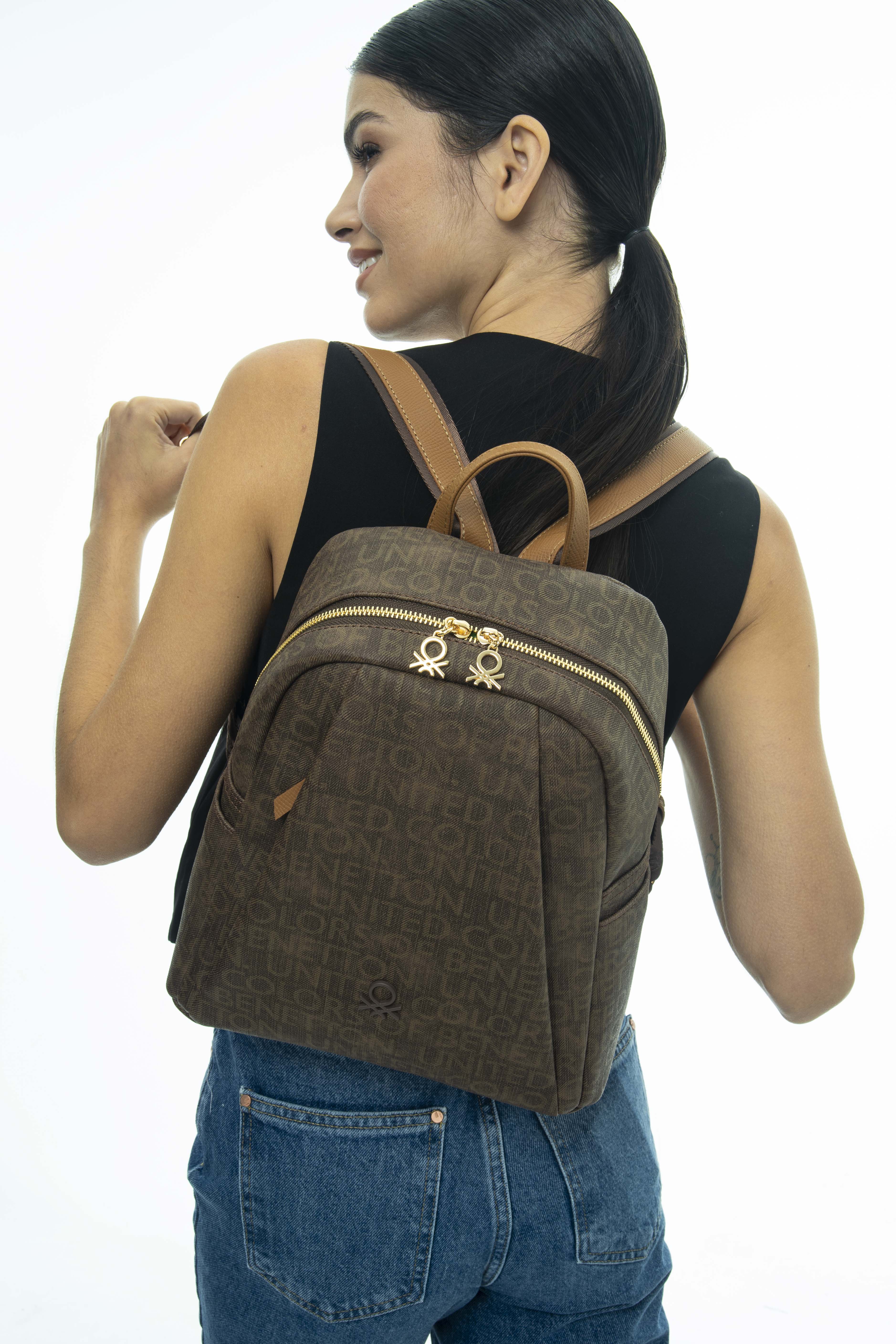 United Colors Of Benetton Kadın Sırt Çantası KAHVE