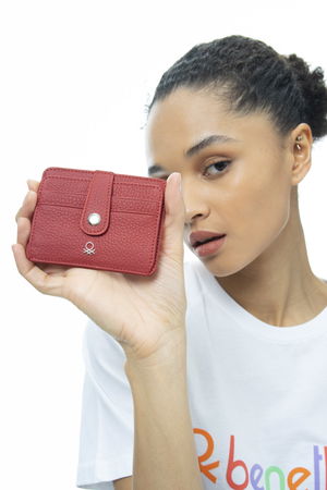 United Colors Of Benetton Kartlık Kırmızı