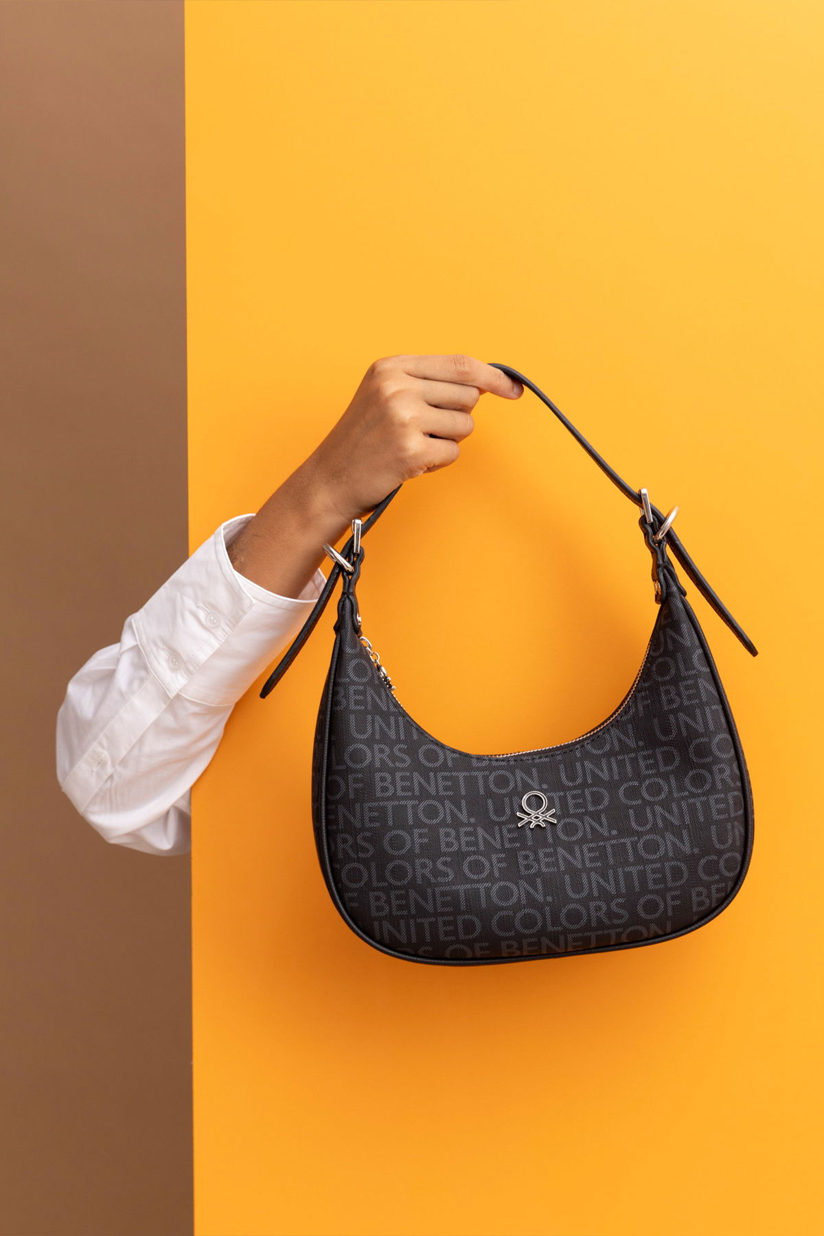 United Colors Of Benetton Kadın Kol Çantası SİYAH