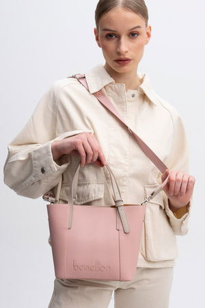 United Colors Of Benetton Kadın El Çantası PUDRA-TAŞ