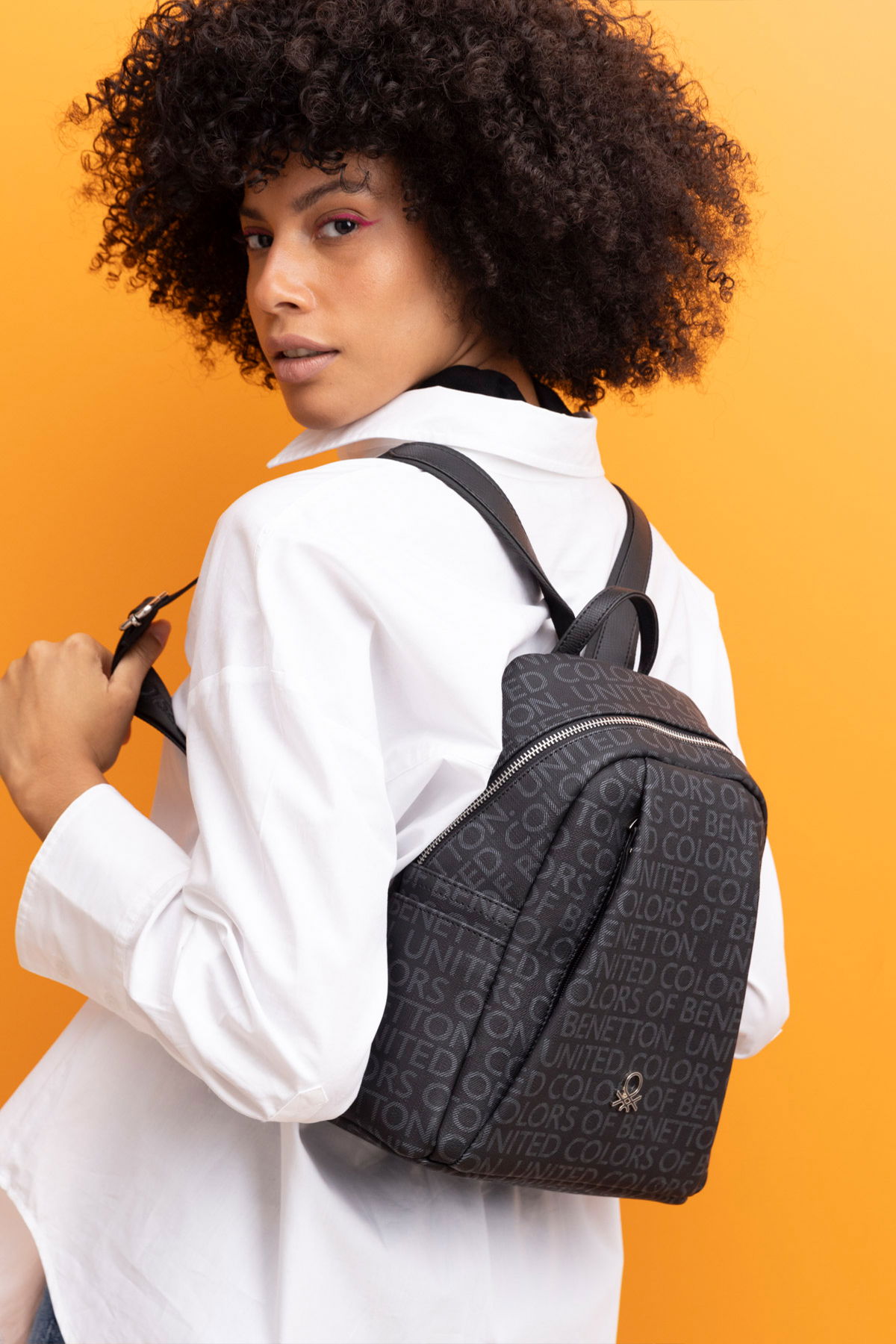United Colors Of Benetton Kadın Sırt Çantası SİYAH