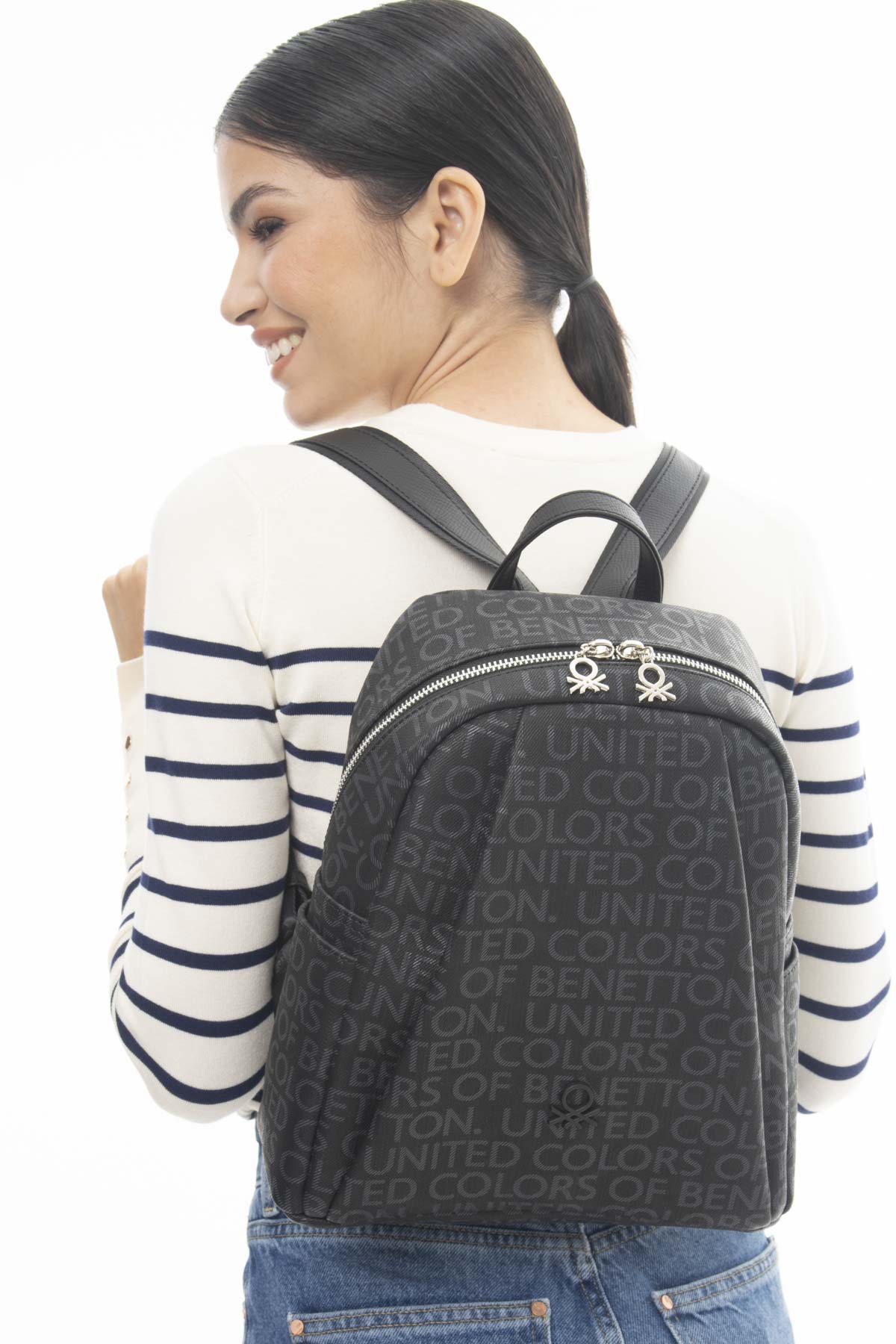 United Colors Of Benetton Kadın Sırt Çantası SİYAH