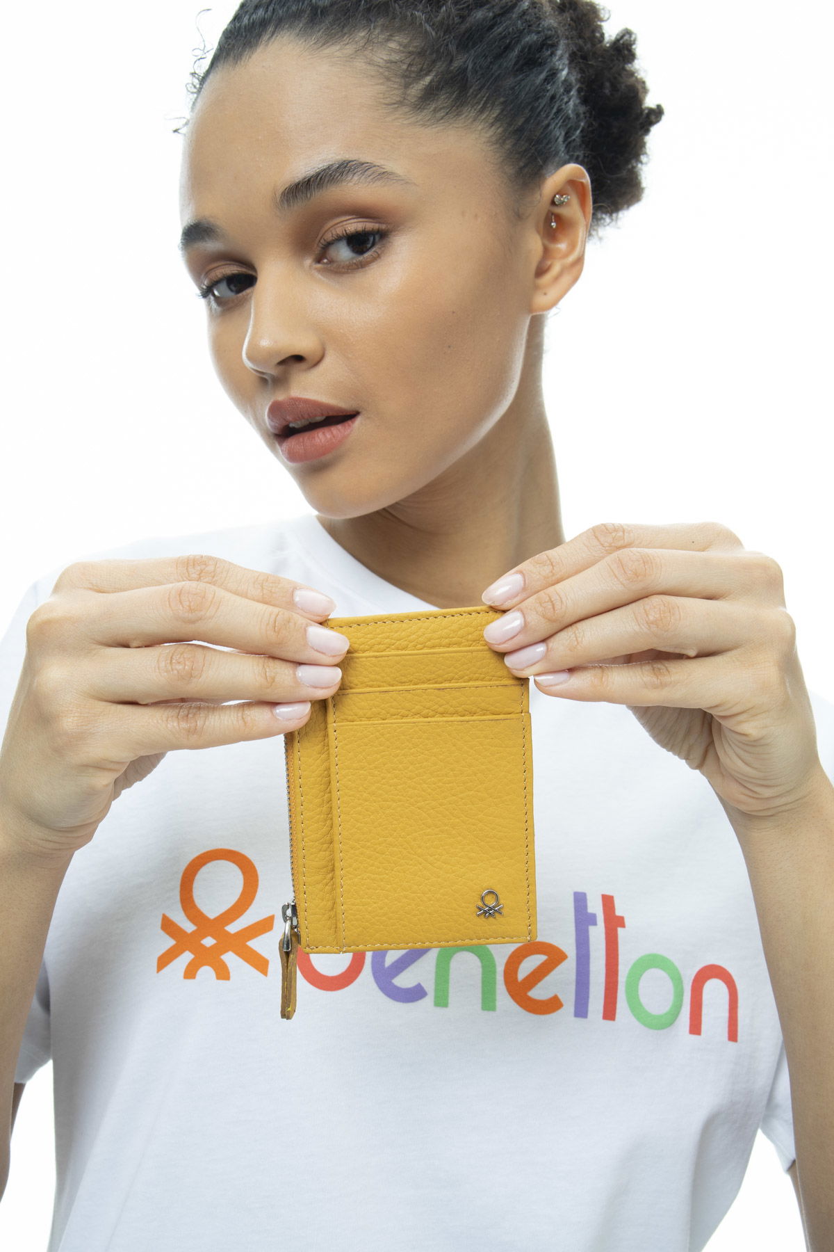 United Colors Of Benetton Unisex Kartlık Hardal