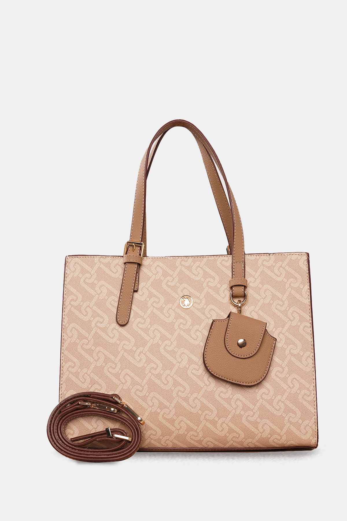 U.S Polo Kadın Kol Çantası BEJ