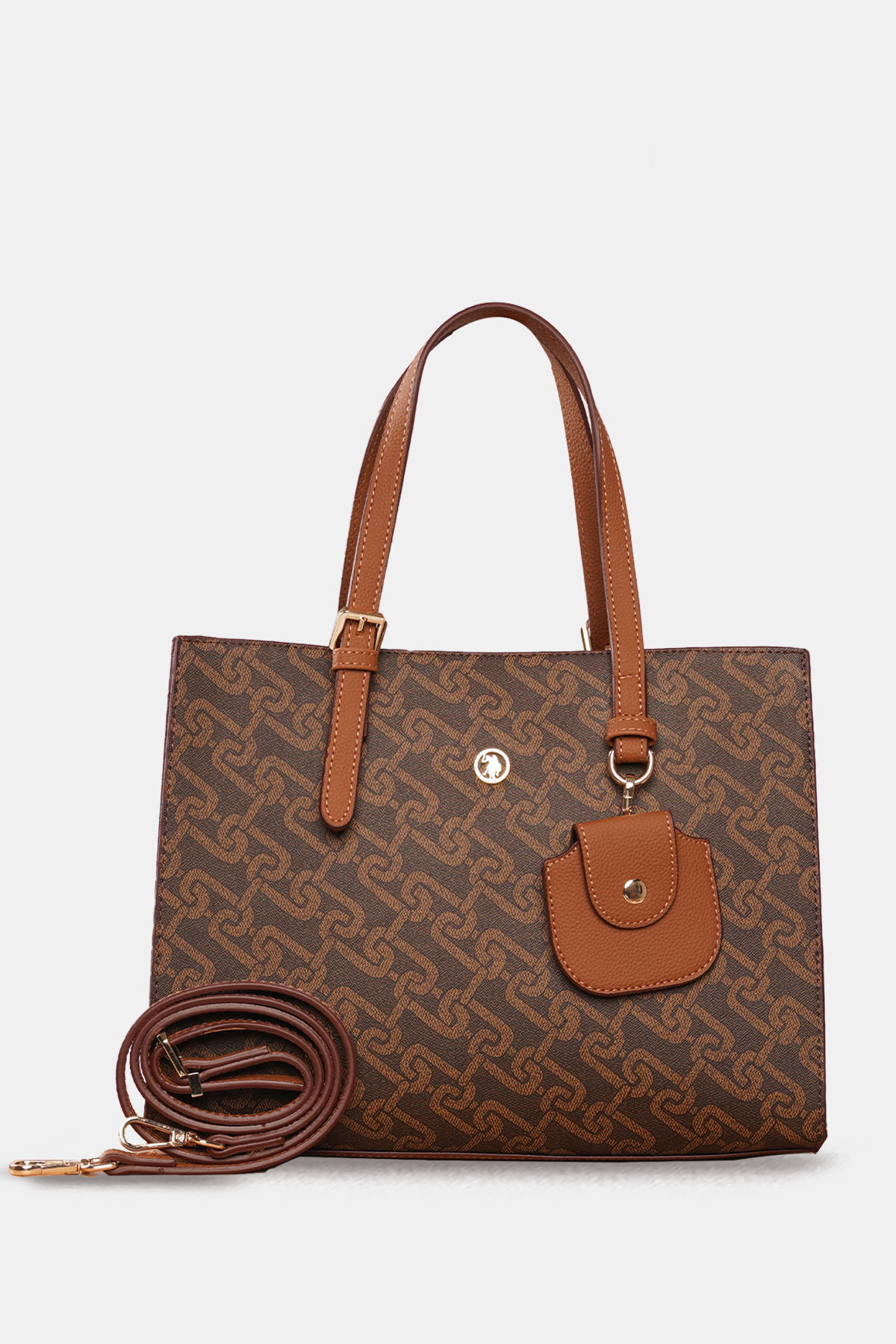 U.S Polo Kadın Kol Çantası KAHVE