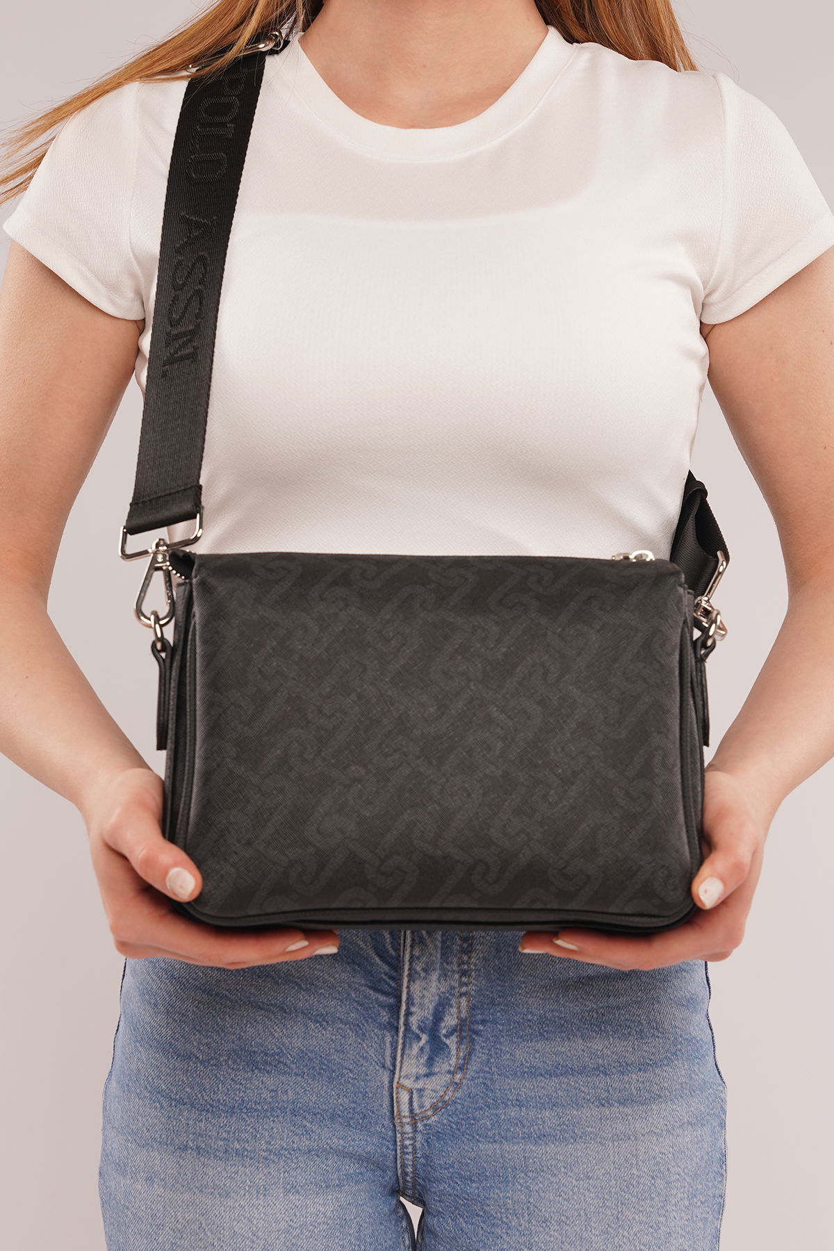 U.S Polo Kadın Çapraz Çanta SİYAH