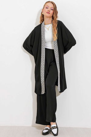 Gabria Uzun Kimono Takım SİYAH Gabria Uzun Kimono Takım SİYAH