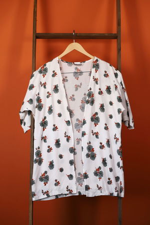 Gabria Gül Desenli Kimono