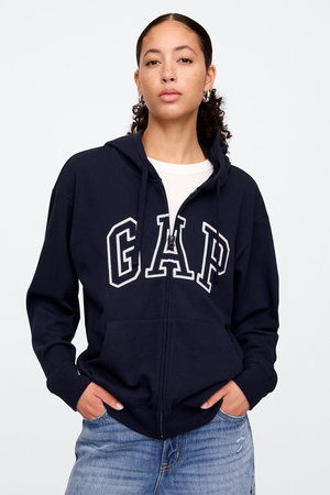 Gap Fermuarlı Kadın Sweat LACİVERT