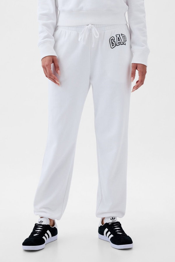 Gap Paça Lastikli Kadın Eşofman Altı Beyaz