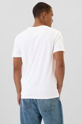 Gap V Yaka Erkek T-shirt Beyaz