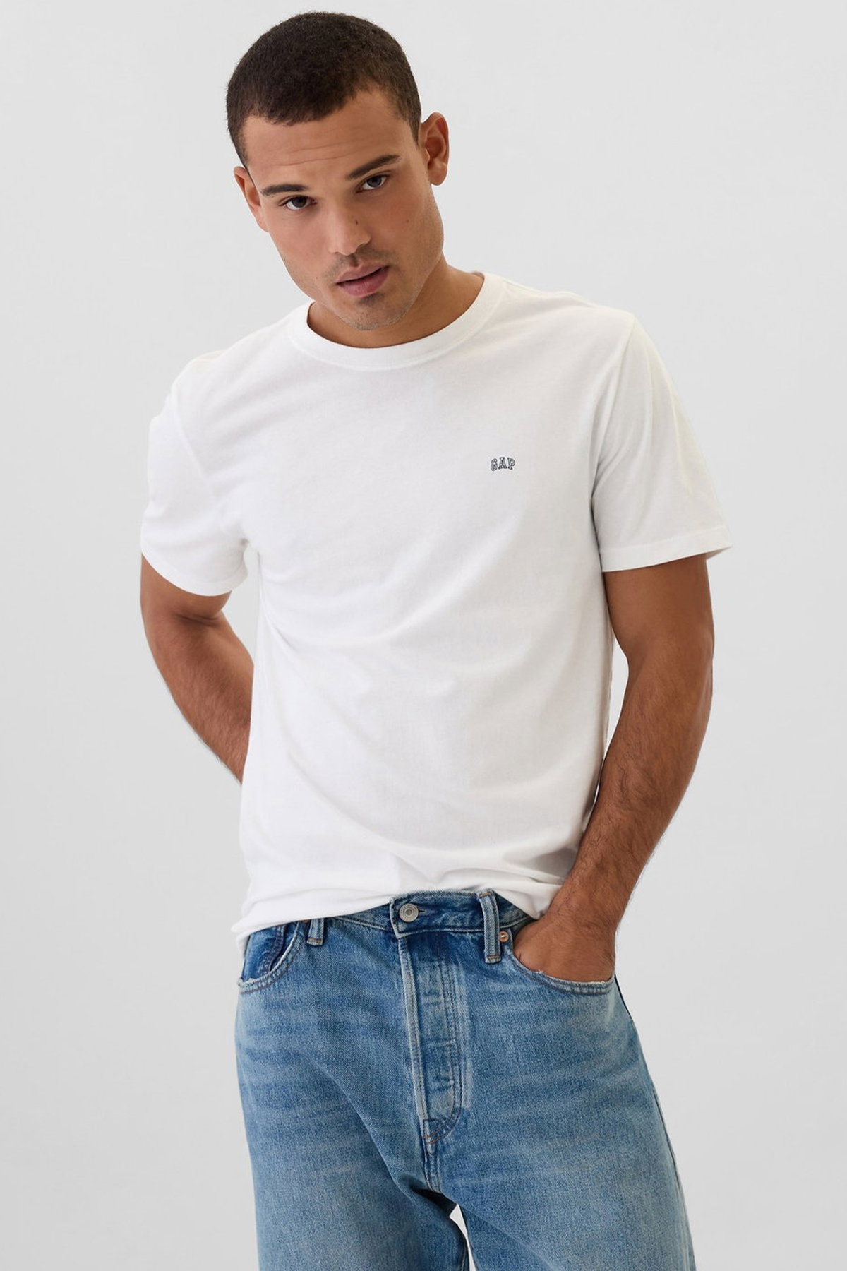 Gap Erkek T-shirt Beyaz