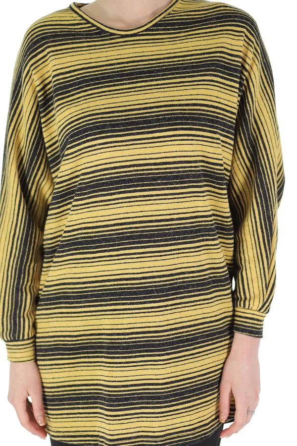 Çizgili Tunik HARDAL Çizgili Tunik HARDAL