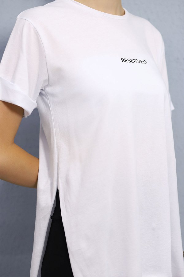 Gabria Reserved Baskılı T-shirt
