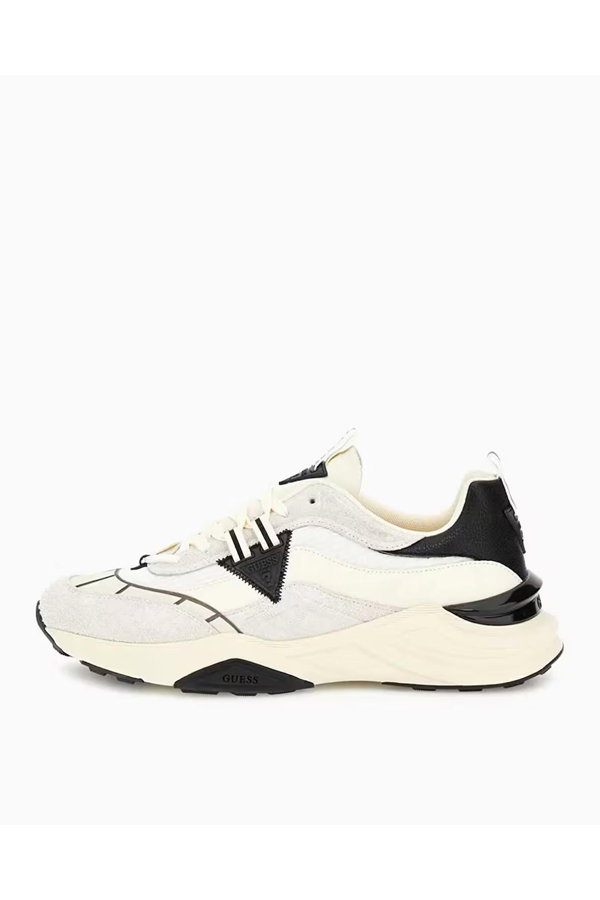 Guess Valencia Erkek Spor Ayakkabı Syah/Beyaz