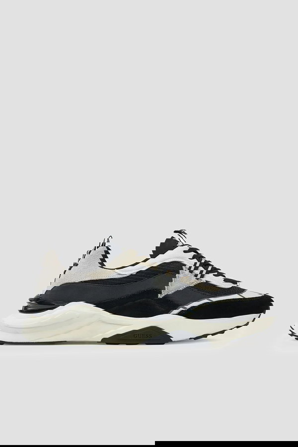 Guess Valencia Erkek Spor Ayakkabı Syah/Beyaz