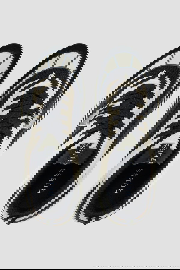 Guess Valencia Erkek Spor Ayakkabı Syah/Beyaz