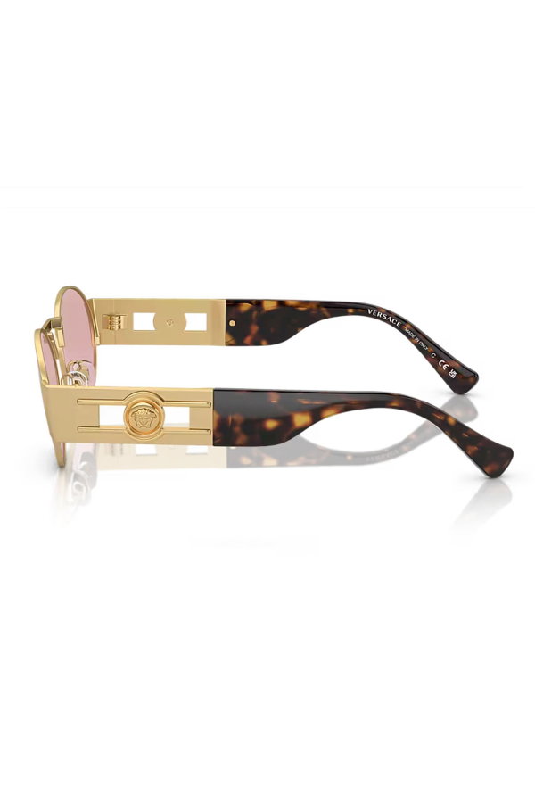 Versace Unisex Güneş Gözlüğü GOLD PEMBE