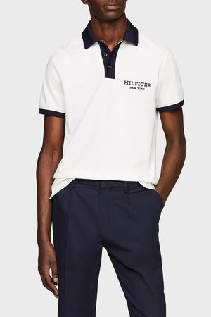 Tommy Hilfiger Polo Yaka T-shirt LACİVERT Tommy Hilfiger Polo Yaka T-shirt LACİVERT