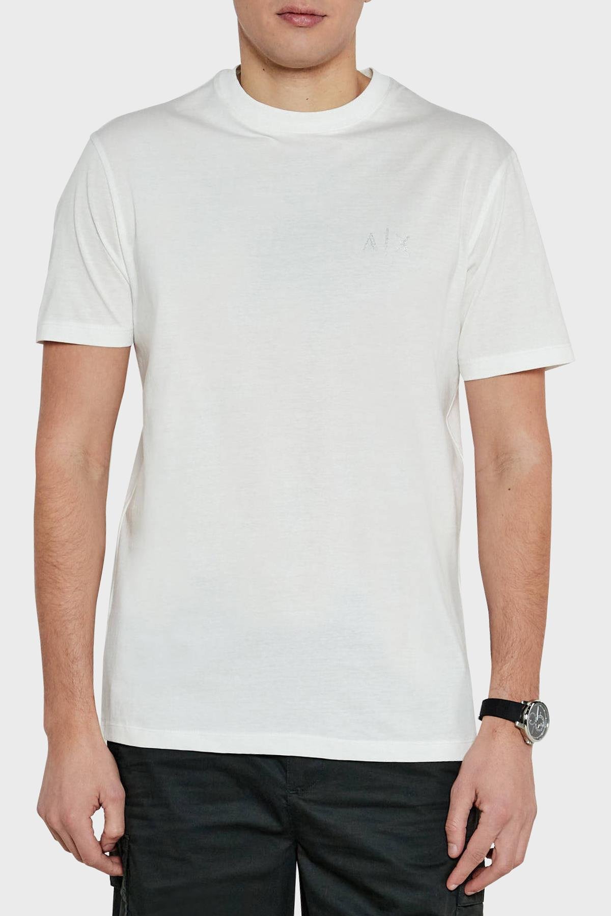 Armani Exchange Erkek T-shirt Beyaz