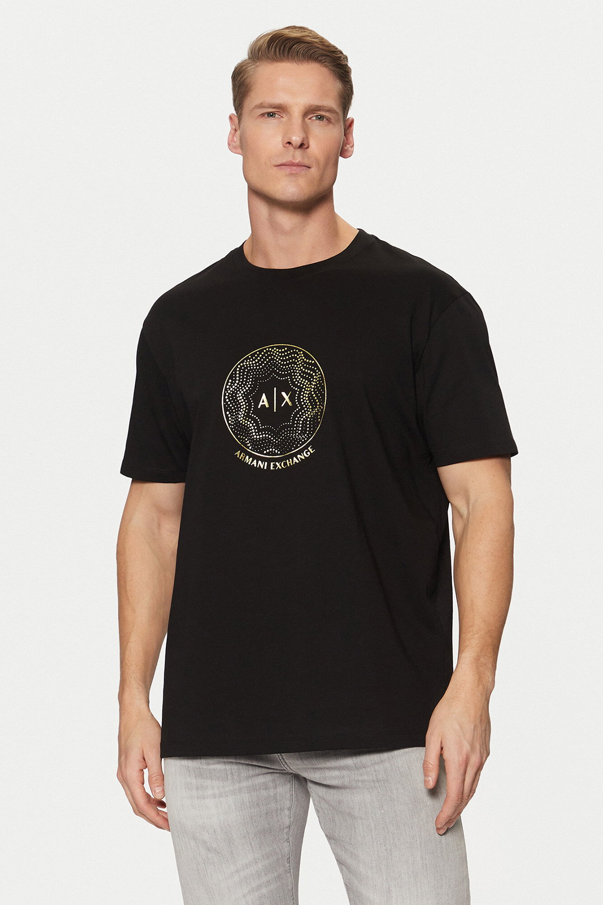 Armin 178枚 Armani Exchange Erkek T-shirt SIYAH