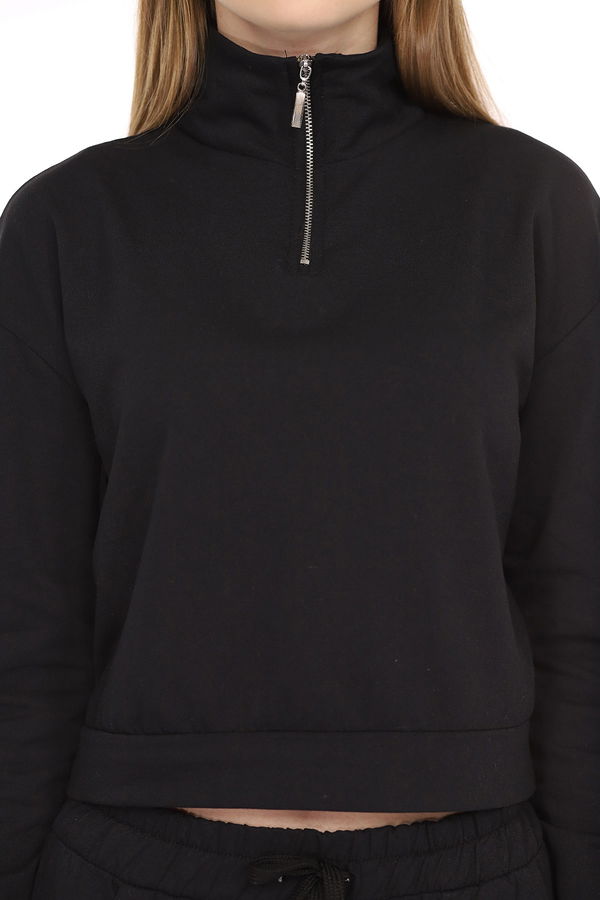 Yarım Fermuarlı Sweat Yarım Fermuarlı Sweat