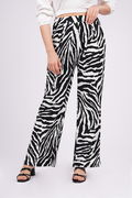 Gabria Zebra Desen Bol Paça Pantolon