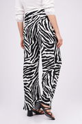 Gabria Zebra Desen Bol Paça Pantolon